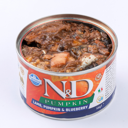 N&D Pumpkin Adult Mini Wet Dog Food - Lamb, Pumpkin & Blueberry