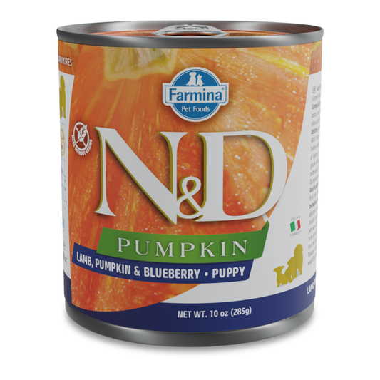 N&D Pumpkin Puppy Wet Dog Food - Lamb, Pumpkin & Blueberry