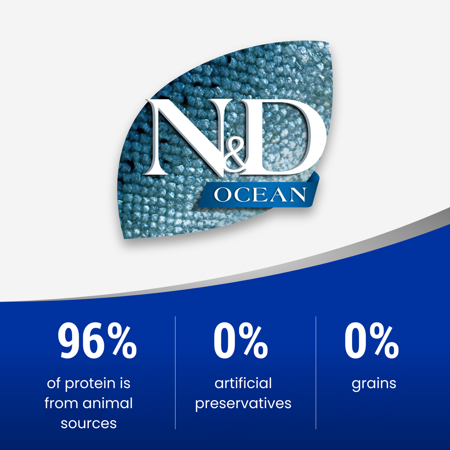 N&D Ocean Adult Wet Cat Food - Tuna & Shrimp