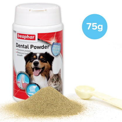 Beaphar Dental Powder for Dogs & Cats