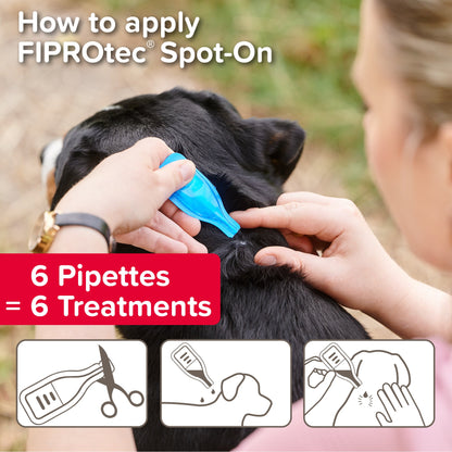 Beaphar FIPROtec Flea & Tick Spot-On Solution for Small Dogs (2-10kg)