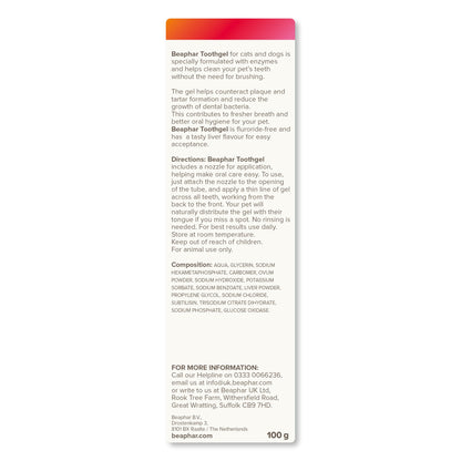 Beaphar Liver Flavour Toothgel for Dogs & Cats
