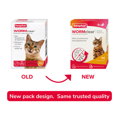 Beaphar WORMclear Tablets for Cats