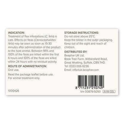 Beaphar Flea Tablets for Cats