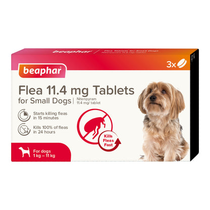 Beaphar Flea Tablets for Small Dogs (1-11kg)
