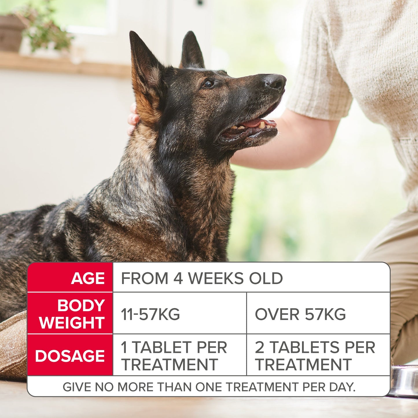 Beaphar Flea Tablets for Medium & Large Dogs (over 11kg)