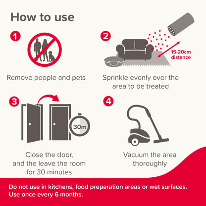 Beaphar Household Flea Powder 300g