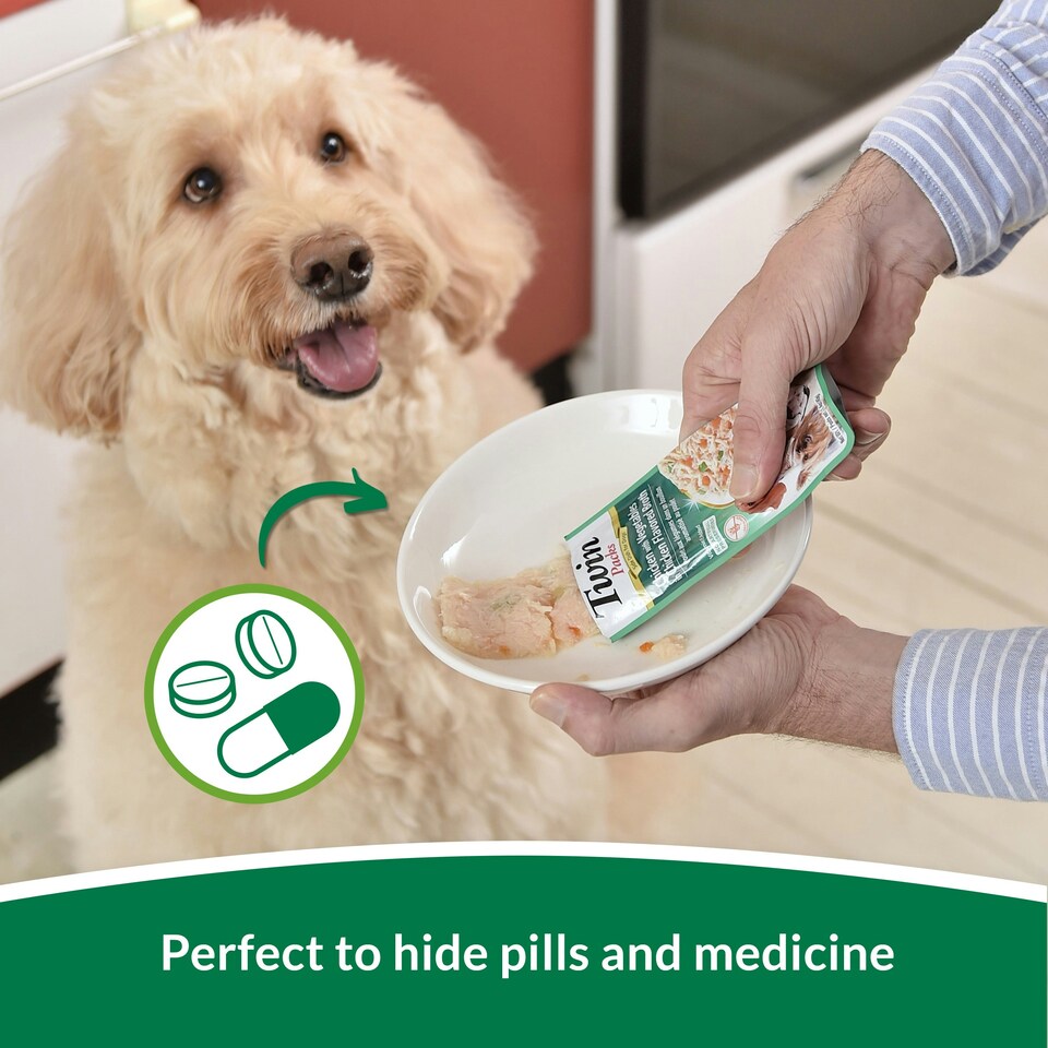 Ciao Twin Packs Dog Treat - Chicken with Vegetables Recipe in Chicken Broth - 80 g