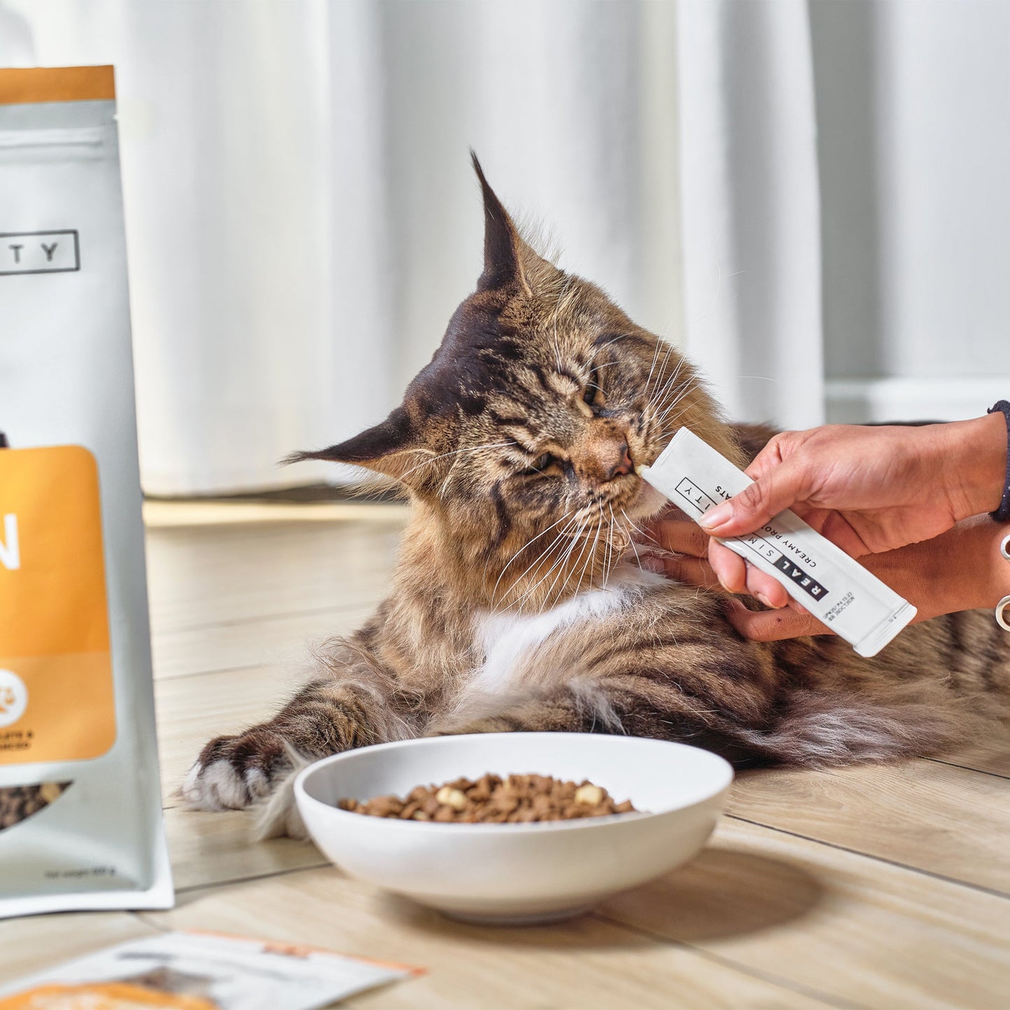 Real Simplicity Creamy Protein Treats Grass Fed Lamb Adult Cat Treat