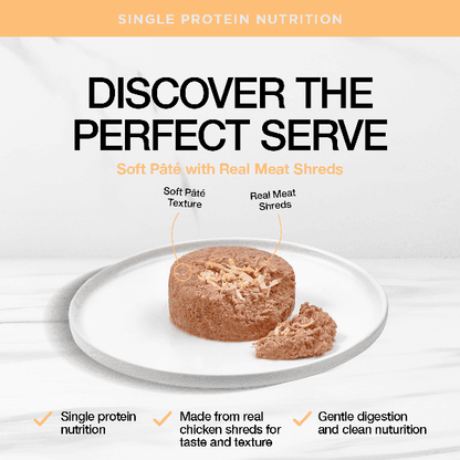 Real Simplicity Single Protein Pate Farm Raised Chicken Adult Wet Cat Food