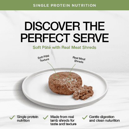 Real Simplicity Single Protein Pate Grass Fed Lamb Adult Wet Cat Food