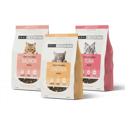 Real Simplicity Grain Free Kibble Wild Caught Tuna Adult Dry Cat Food