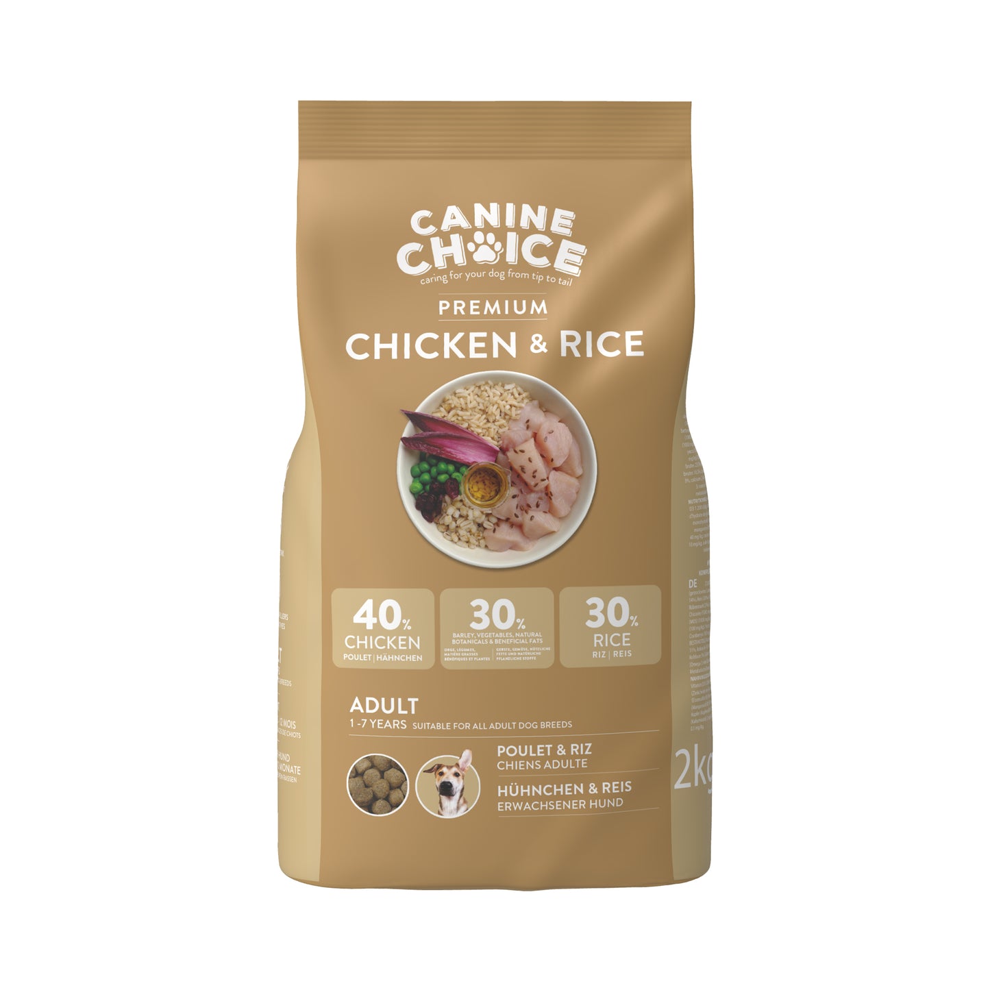 Canine Choice Premium Chicken Hypoallergenic Adult Dry Dog Food