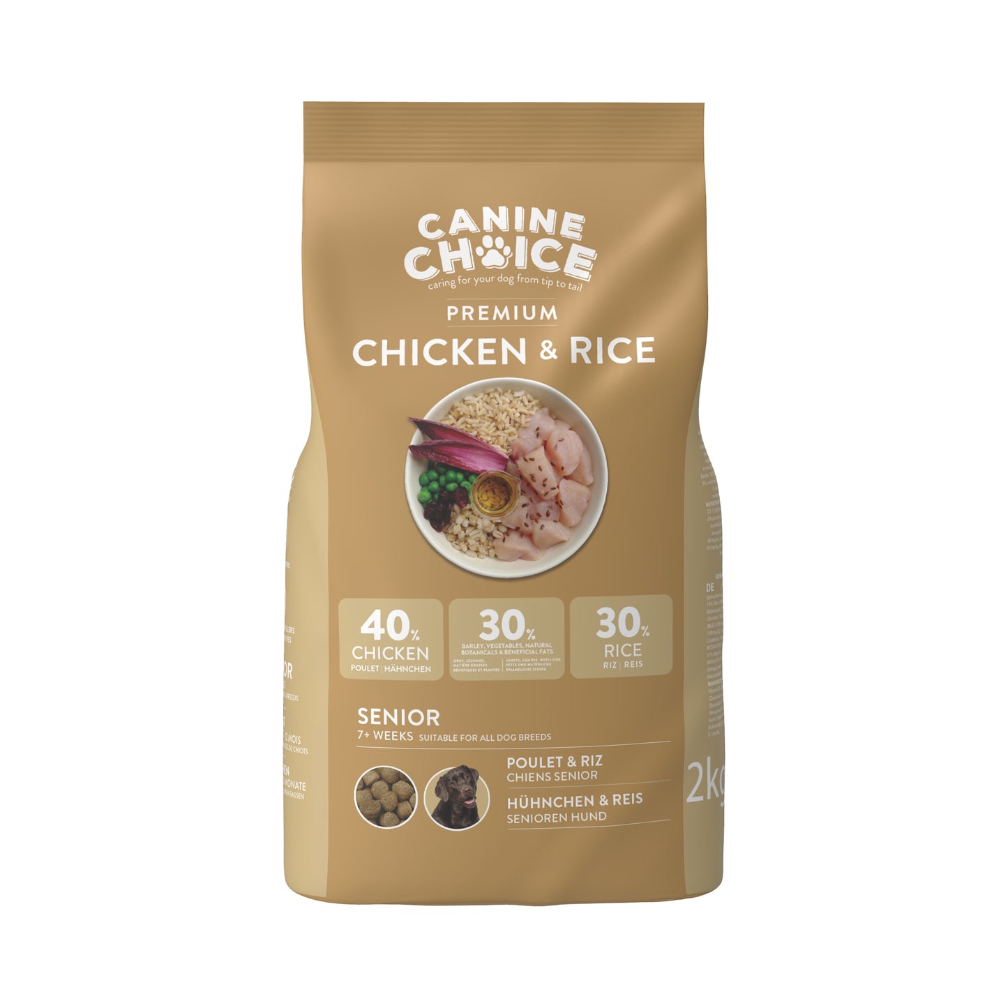 Canine Choice Premium Chicken Hypoallergenic Senior Dry Dog