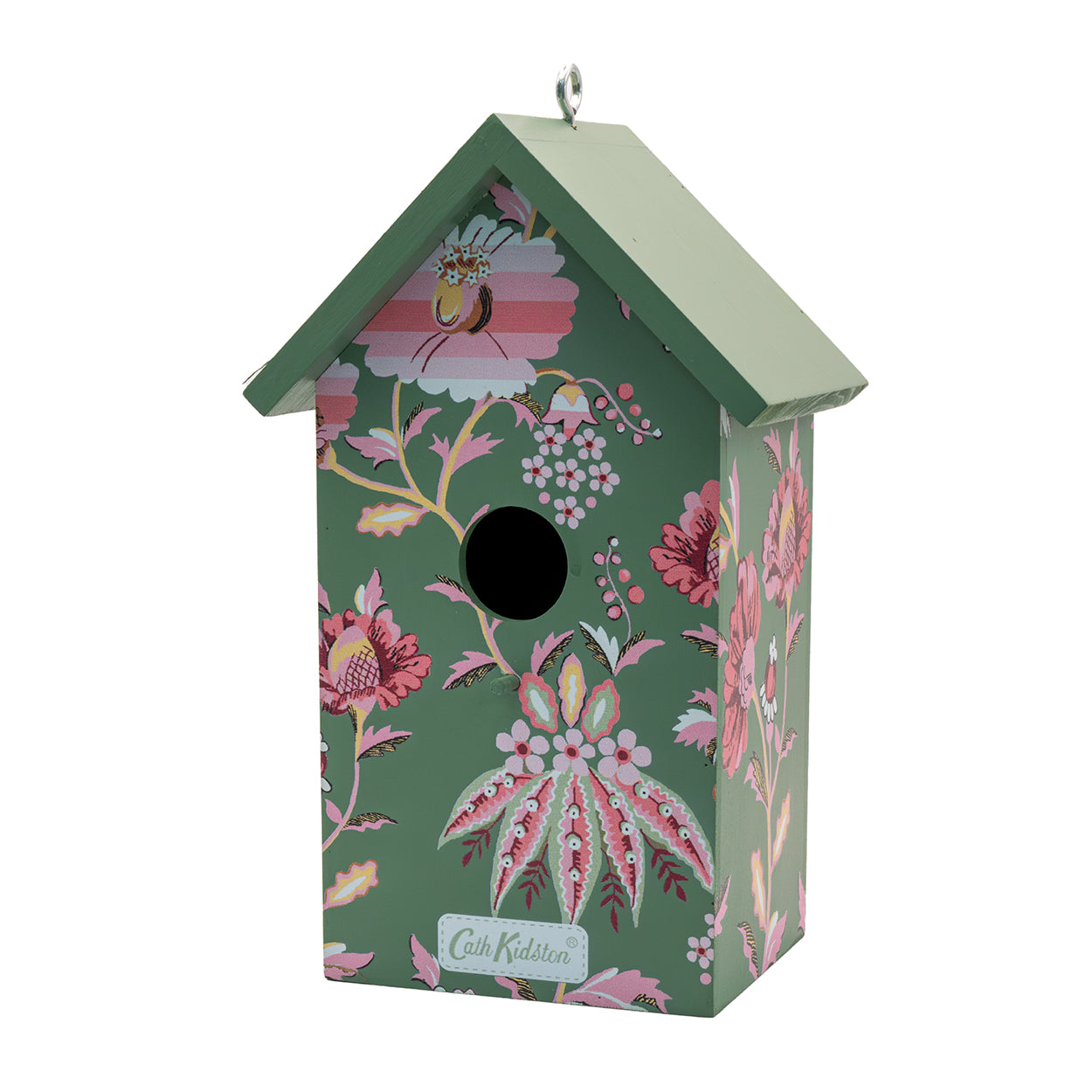 Cath Kidston Green Floral Bird House