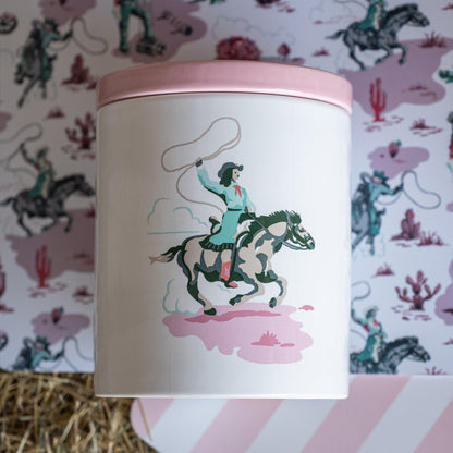 Cath Kidston Cowgirl Ceramic Treat Jar