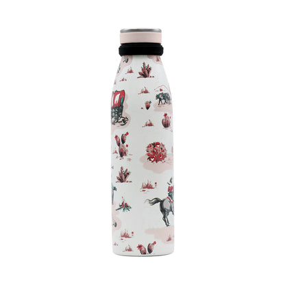 Cath Kidston Cowgirl Steel Water Bottle & Collapsible Bowl Set