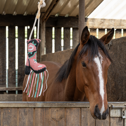 Cath Kidston Equestrian Cowgirl Boot Horse Toy