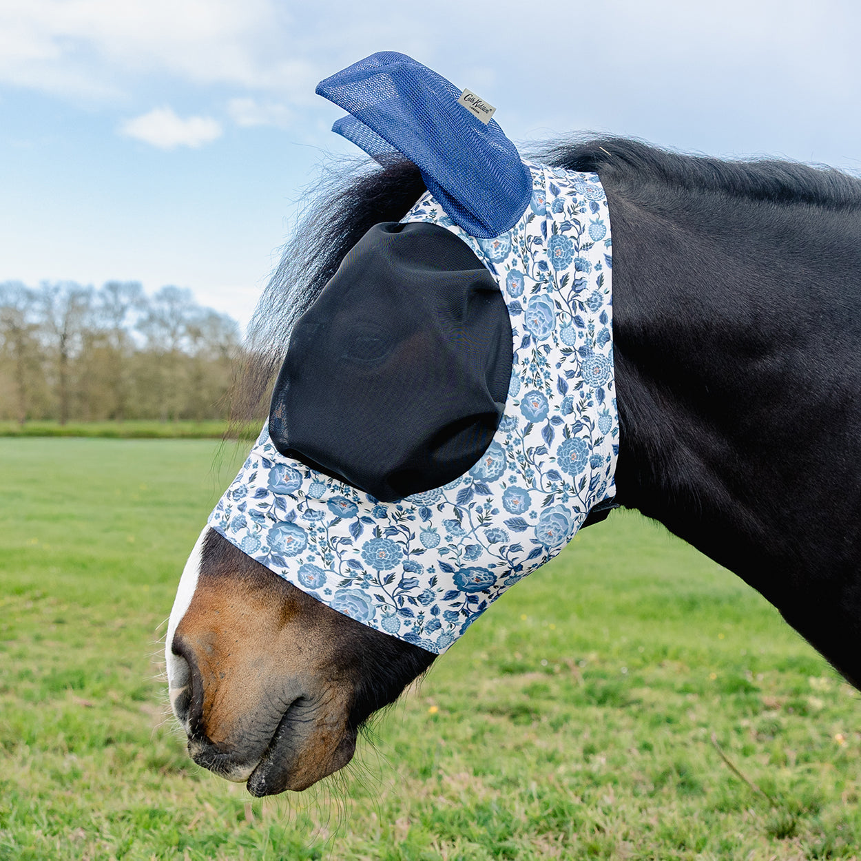 Cath Kidston Strawberry Garden Lycra Fly Mask - image 2