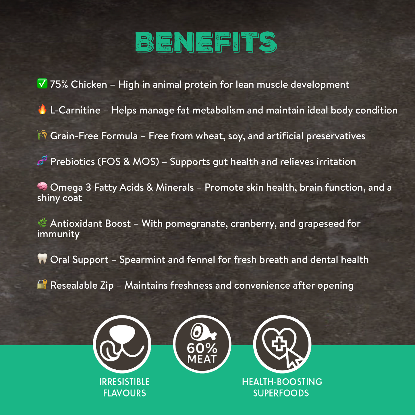 Canine Choice Soothing Dog Treats - Chicken & Lamb | 100g