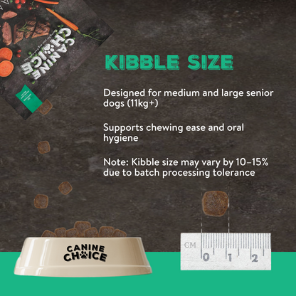 Canine Choice Super Premium Grain-Free Small Senior Light Dry Dog Food – Lamb | 7KG