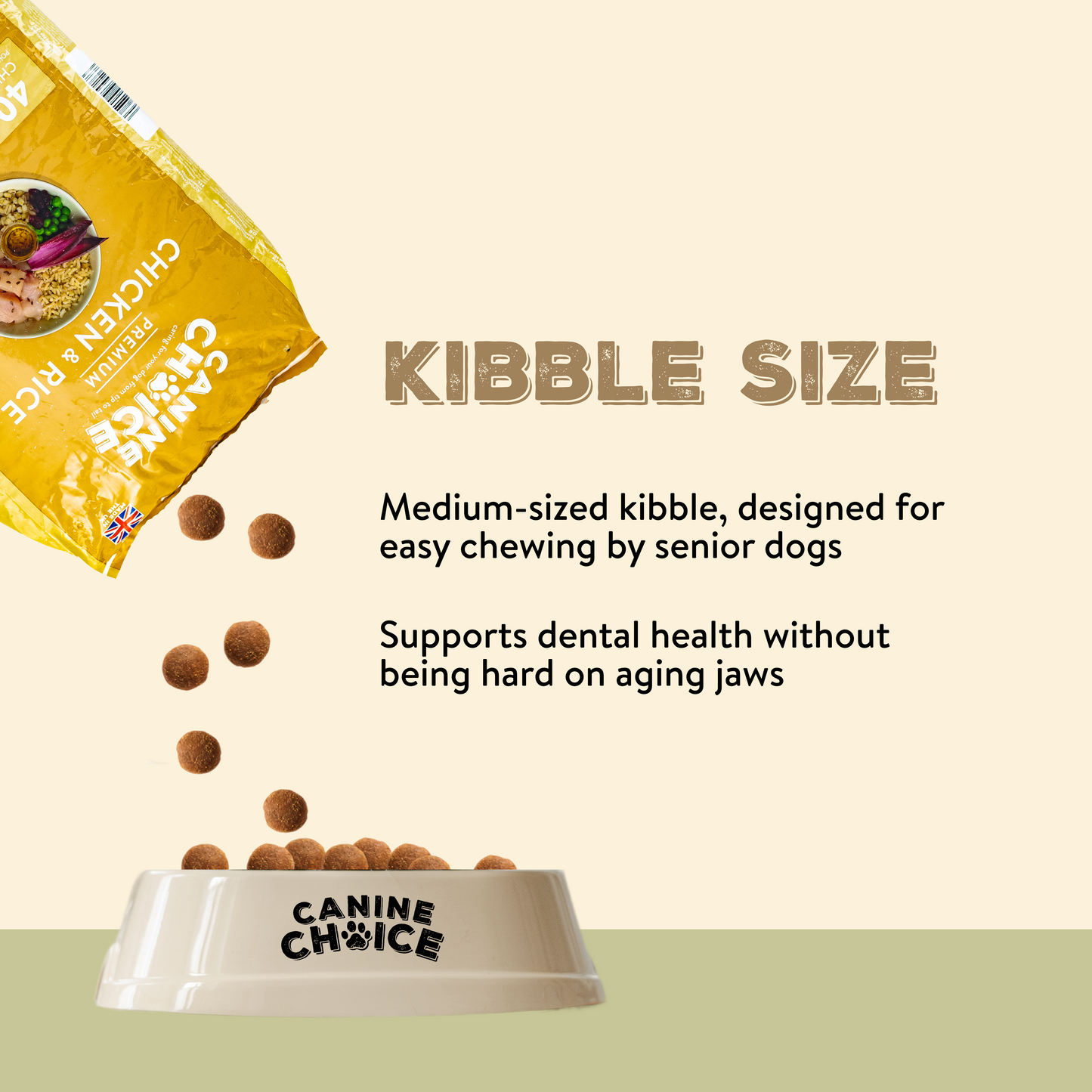 Canine Choice Premium Chicken Hypoallergenic Senior Dry Dog