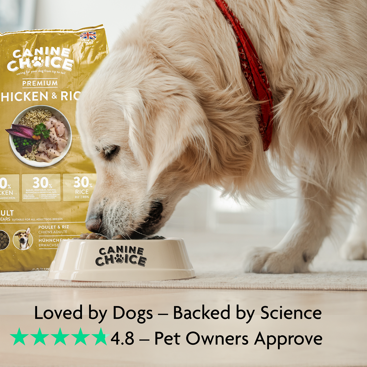 Canine Choice Premium Hypoallergenic Adult Dry Dog Food - Chicken ...
