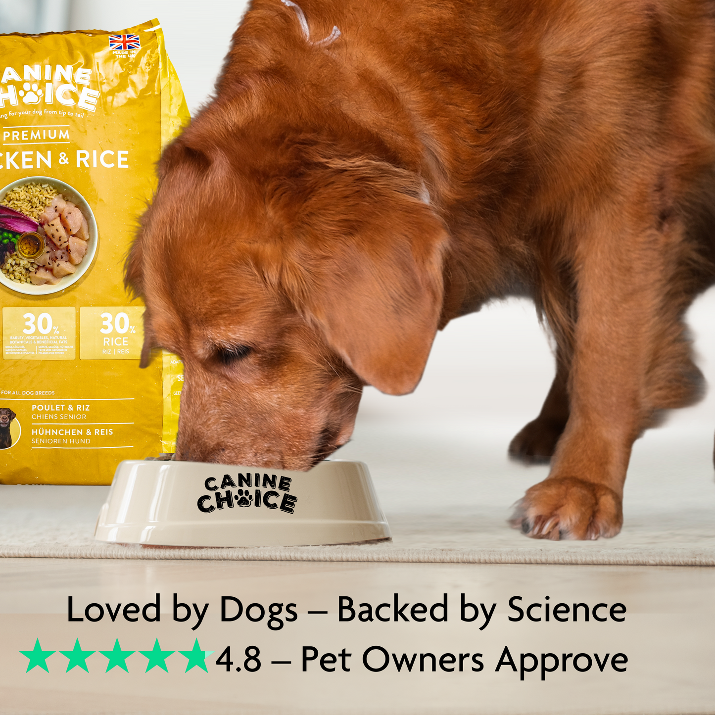 Canine Choice Premium Chicken Hypoallergenic Senior Dry Dog