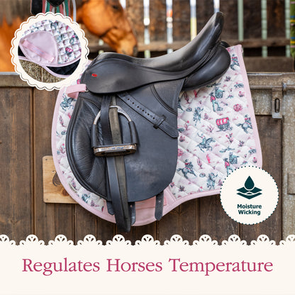 Cath Kidston Equestrian Cowgirl GP Saddle Pad