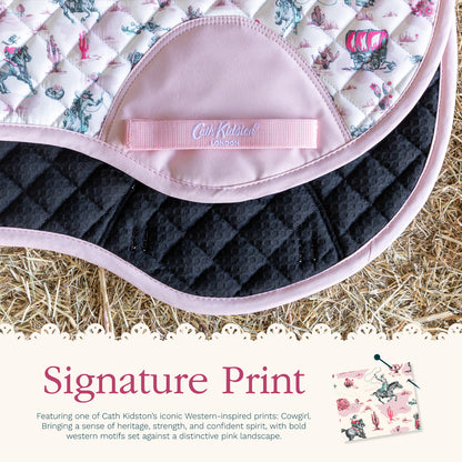 Cath Kidston Equestrian Cowgirl GP Saddle Pad
