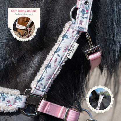 Cath Kidston Equestrian Cowgirl Headcollar & Lead Rope Set