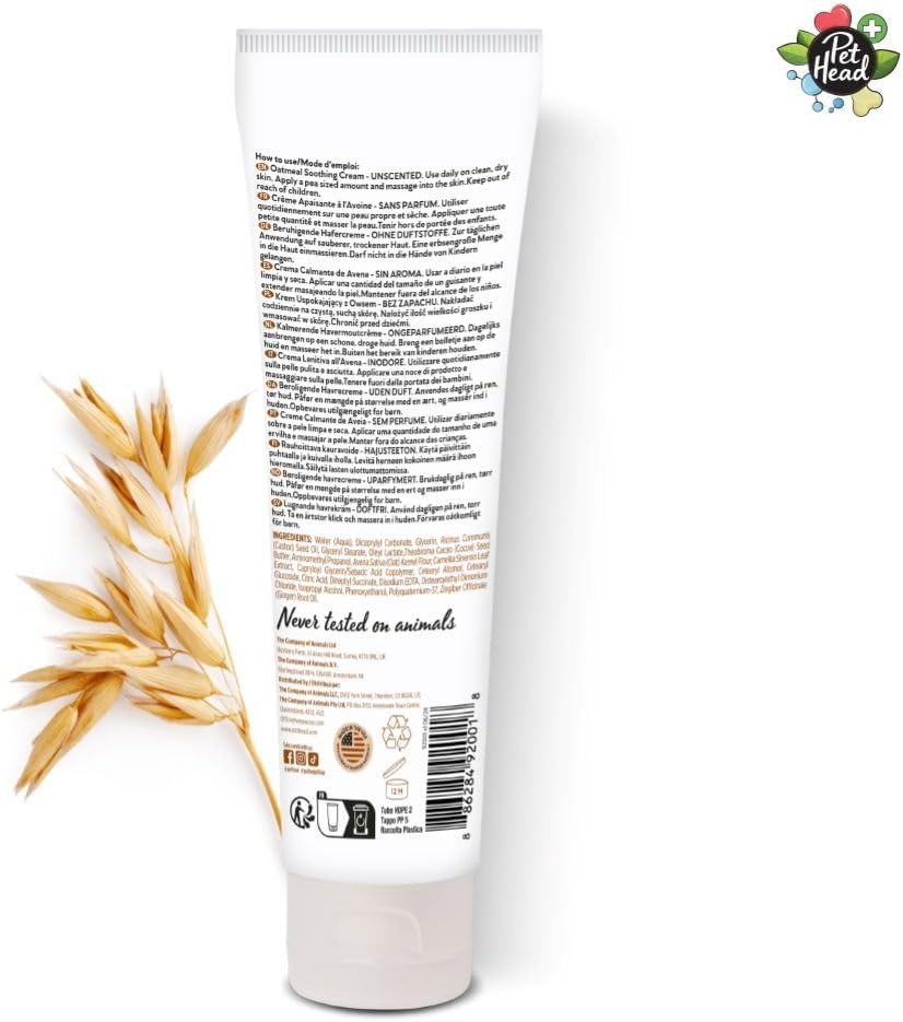 Pet Head Health Oatmeal Soothing Dog Cream