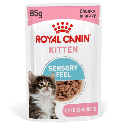 Royal Canin Sensory Kitten Feel Chunks In Gravy