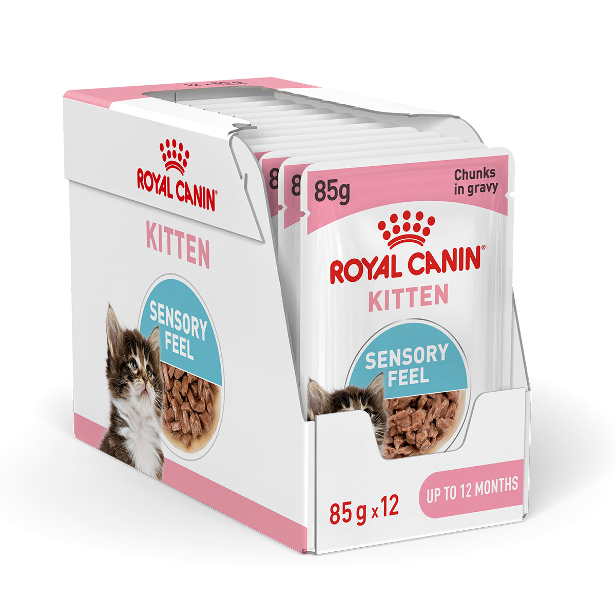 Royal Canin Sensory Kitten Feel Chunks In Gravy