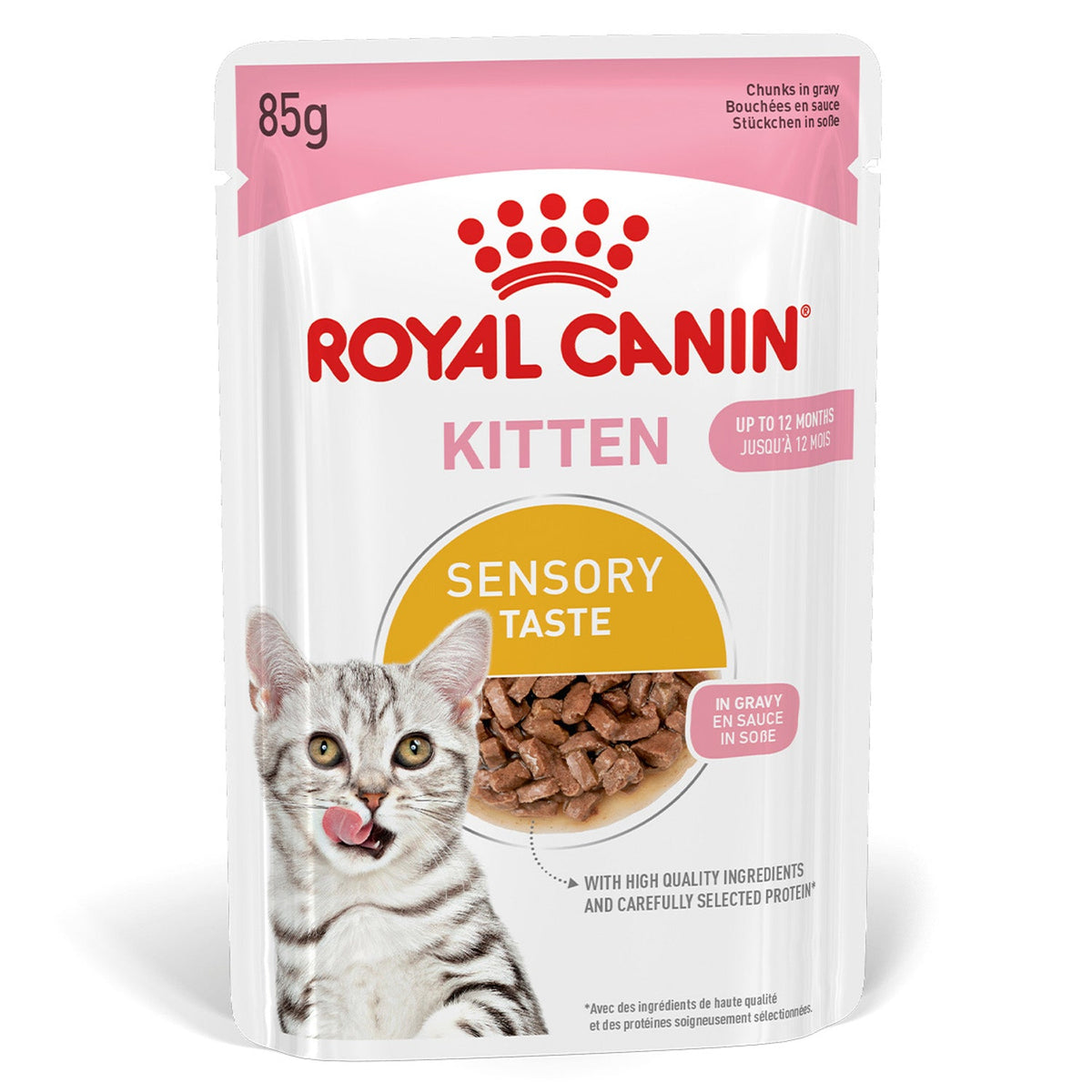 Royal Canin Sensory Kitten Taste Chunks In Gravy