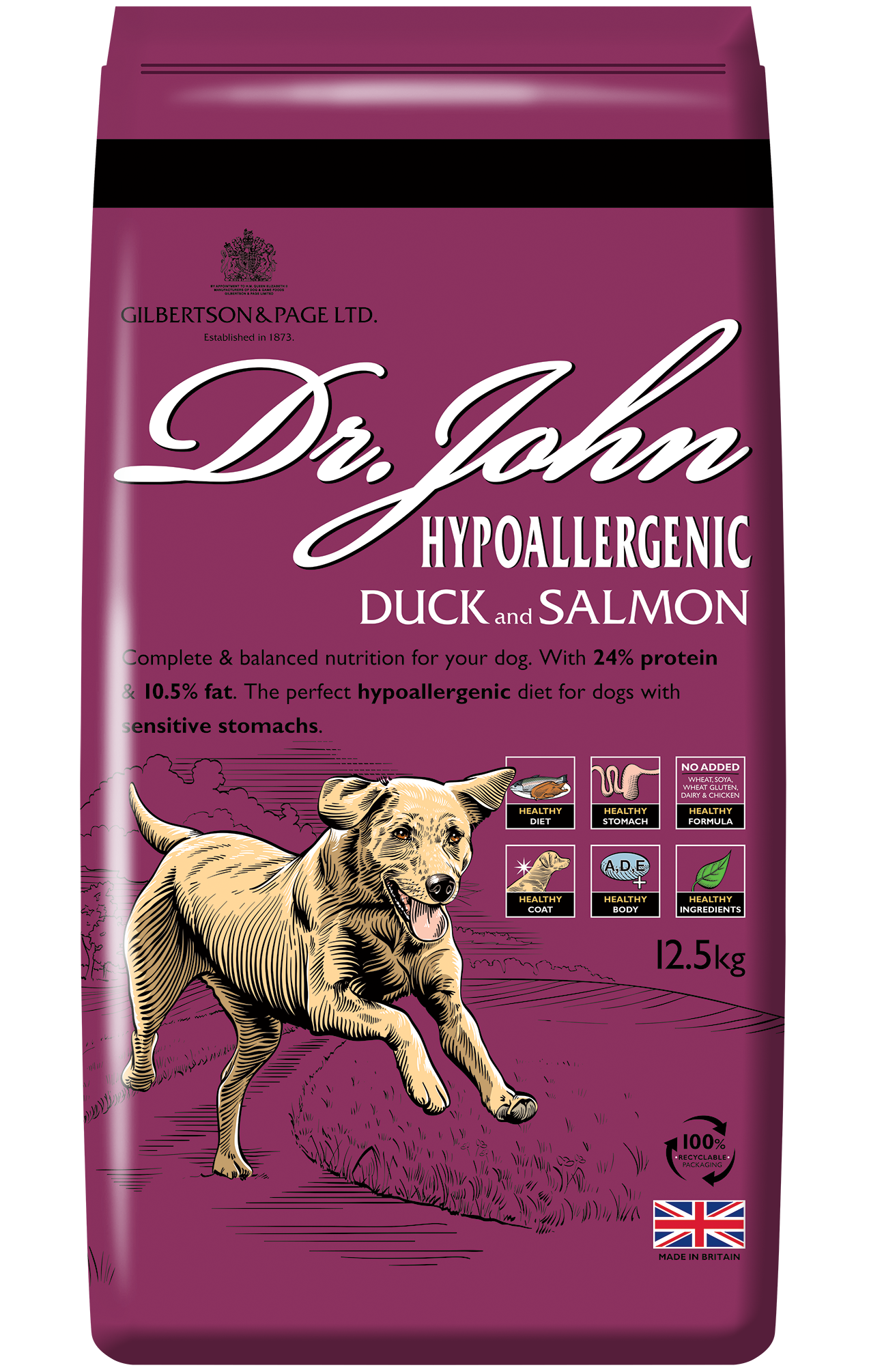 Dr John Hypoallergenic Duck and Salmon