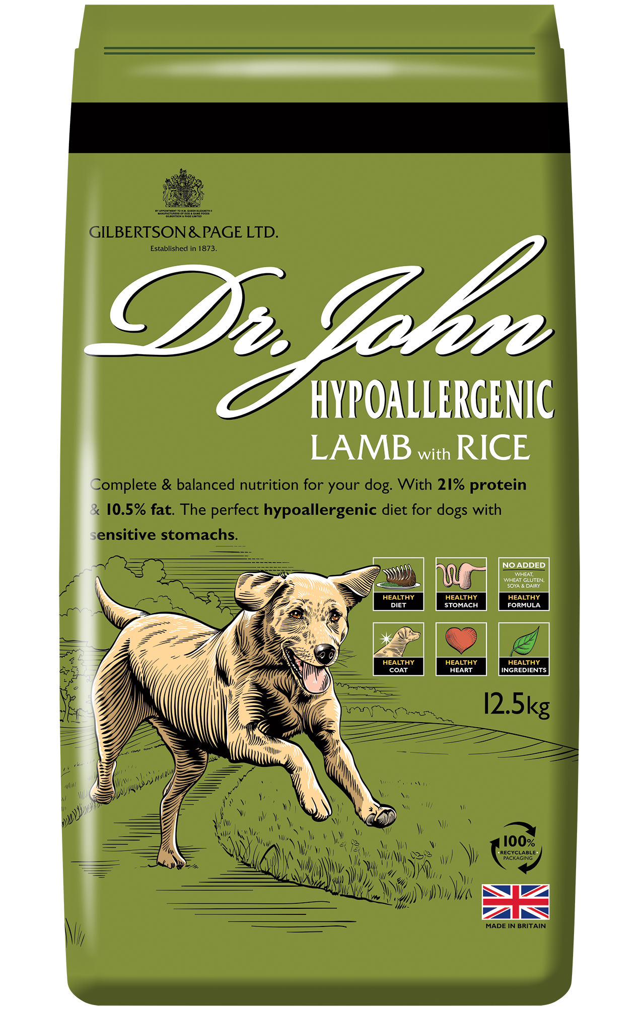 Dr John Hypoallergenic Lamb & Rice