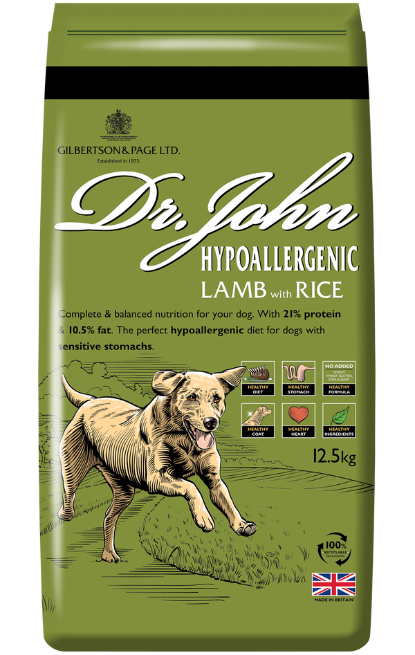 Dr John Hypoallergenic Lamb & Rice