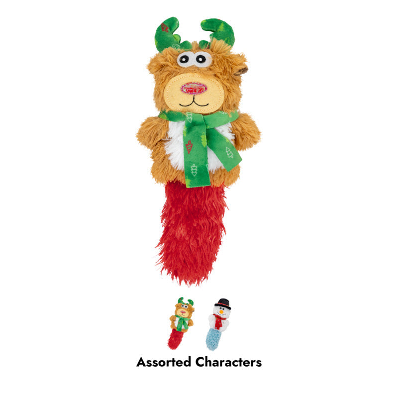 KONG Christmas Holiday Kickeroo® Character Assorted Cat Toy