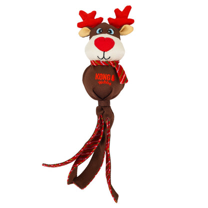 KONG Christmas Holiday Large Wubba® Assorted Dog Toy