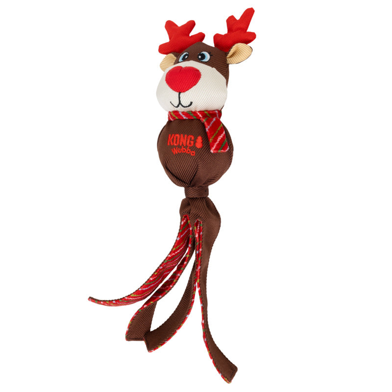 KONG Christmas Holiday Large Wubba® Assorted Dog Toy
