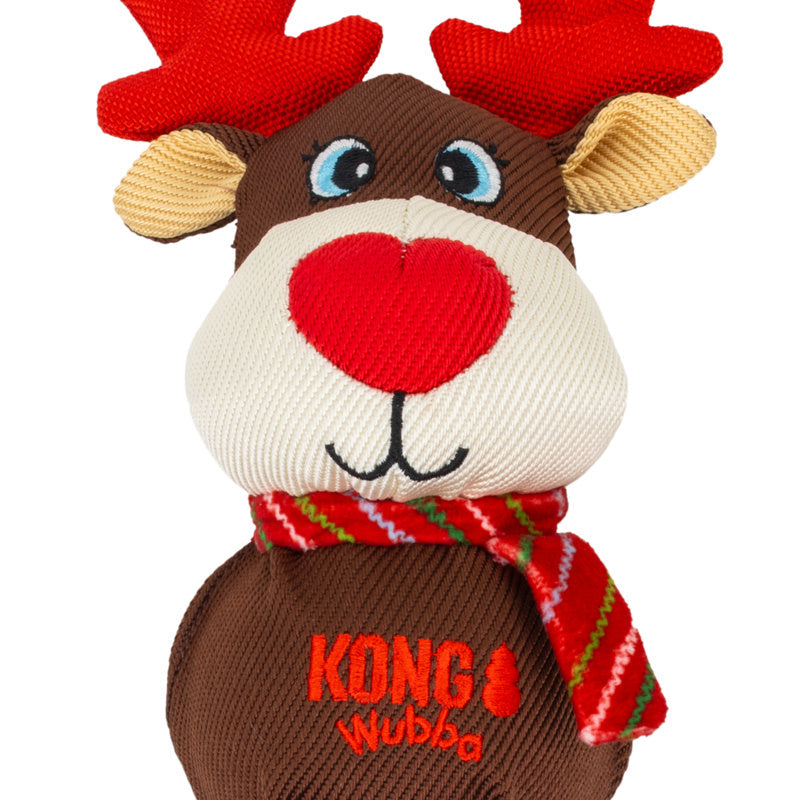KONG Christmas Holiday Large Wubba® Assorted Dog Toy