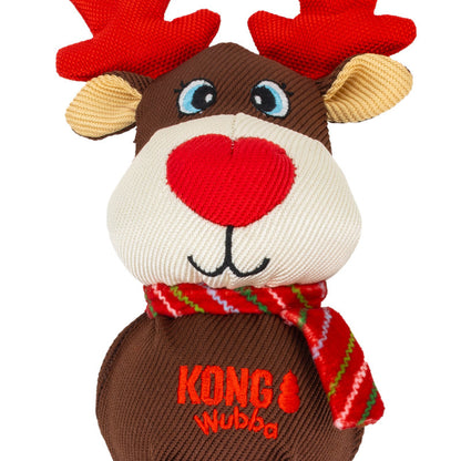 KONG Christmas Holiday Large Wubba® Assorted Dog Toy