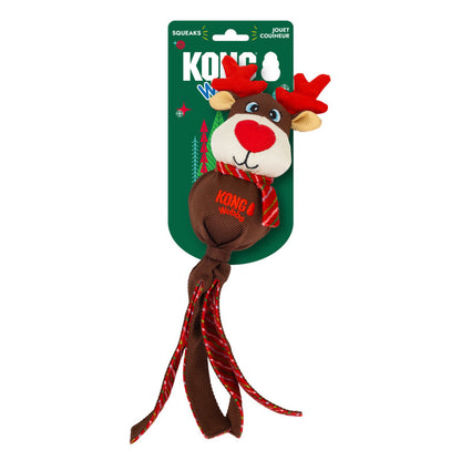 KONG Christmas Holiday Large Wubba® Assorted Dog Toy