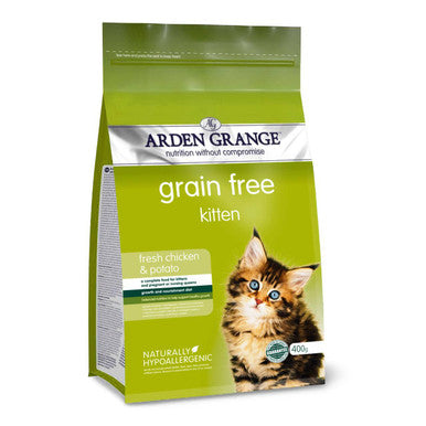 Arden Grange Grain-Free Kitten Dry Cat Food - Chicken & Potato