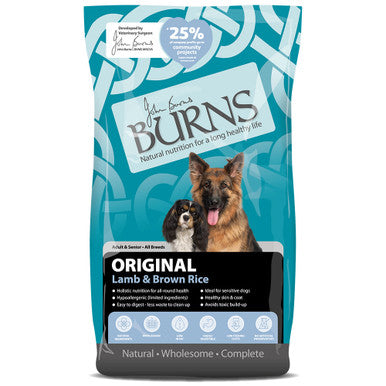 Burns Original Adult Dry Dog Food - Lamb & Rice