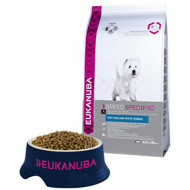 Eukanuba Breed Specific West Highland White Terrier Adult Dry Dog Food