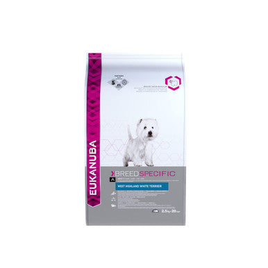 Eukanuba Breed Specific West Highland White Terrier Adult Dry Dog Food