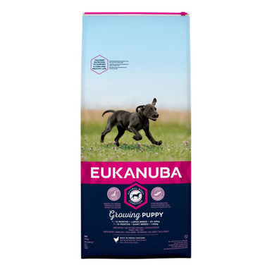 Eukanuba Growing Puppy Large Breed Dry Dog Food - Chicken