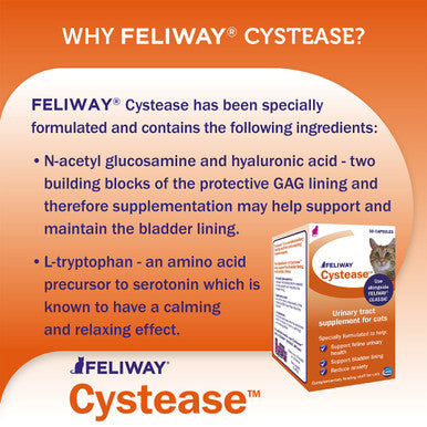 Feliway Cystease Advanced Urinary Tract Supplement